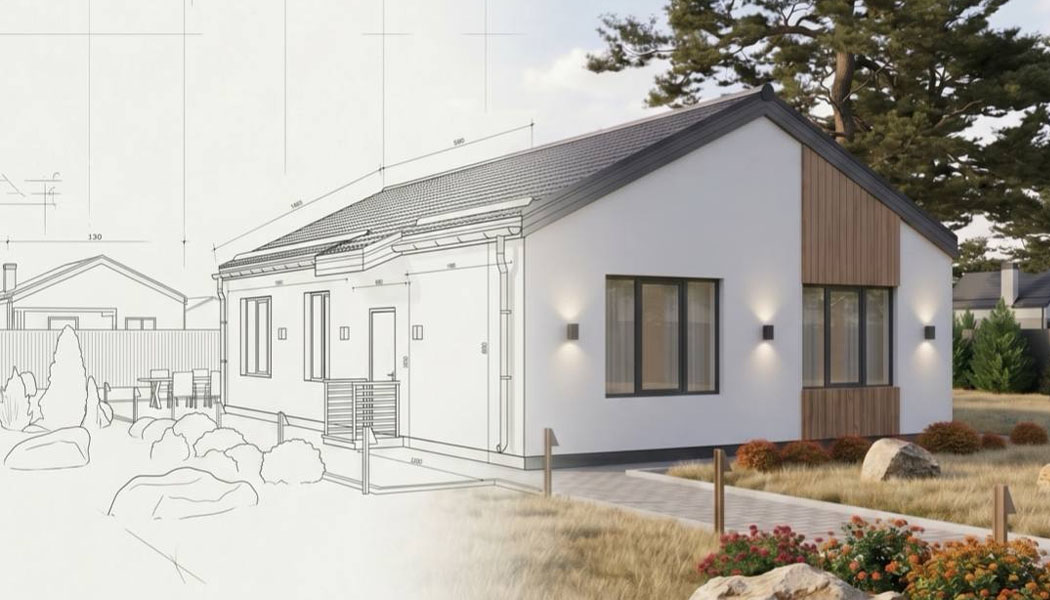 Варианты планировки дома 109 м²
